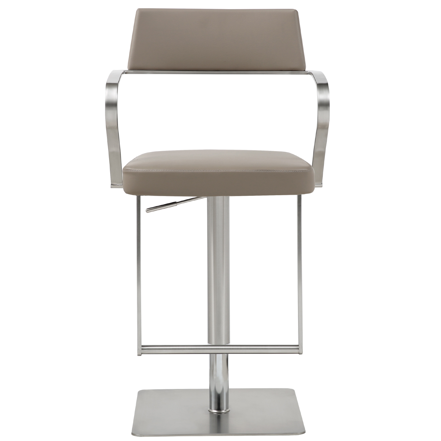 Zuri Adjustable Height Upholstered Barstool