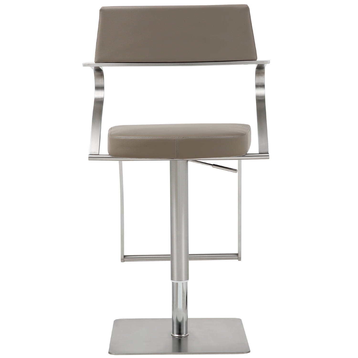 Zuri Adjustable Height Upholstered Barstool