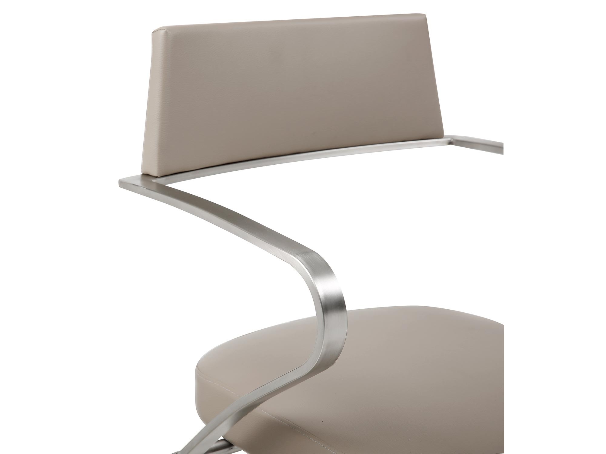 Zuri Adjustable Height Upholstered Barstool
