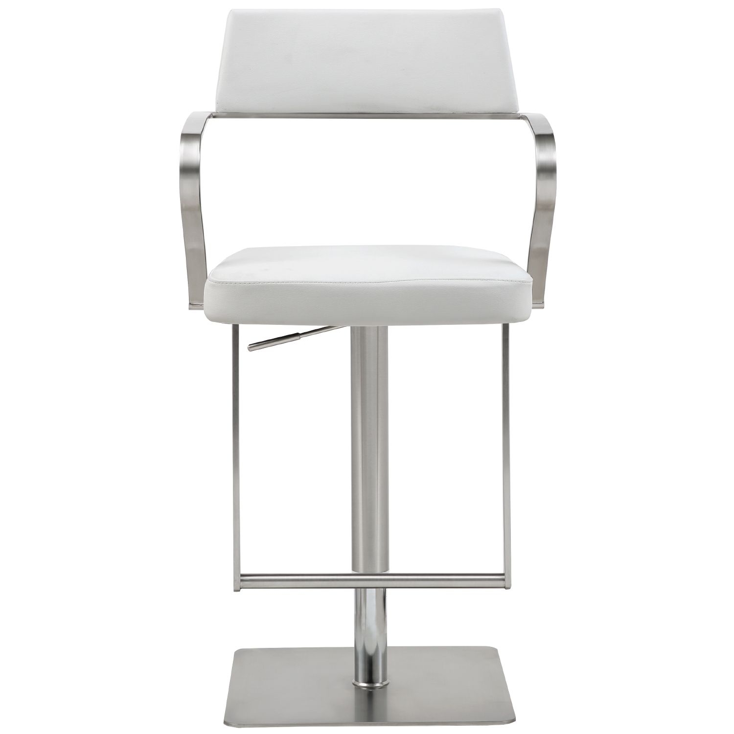 Zuri Adjustable Height Upholstered Barstool