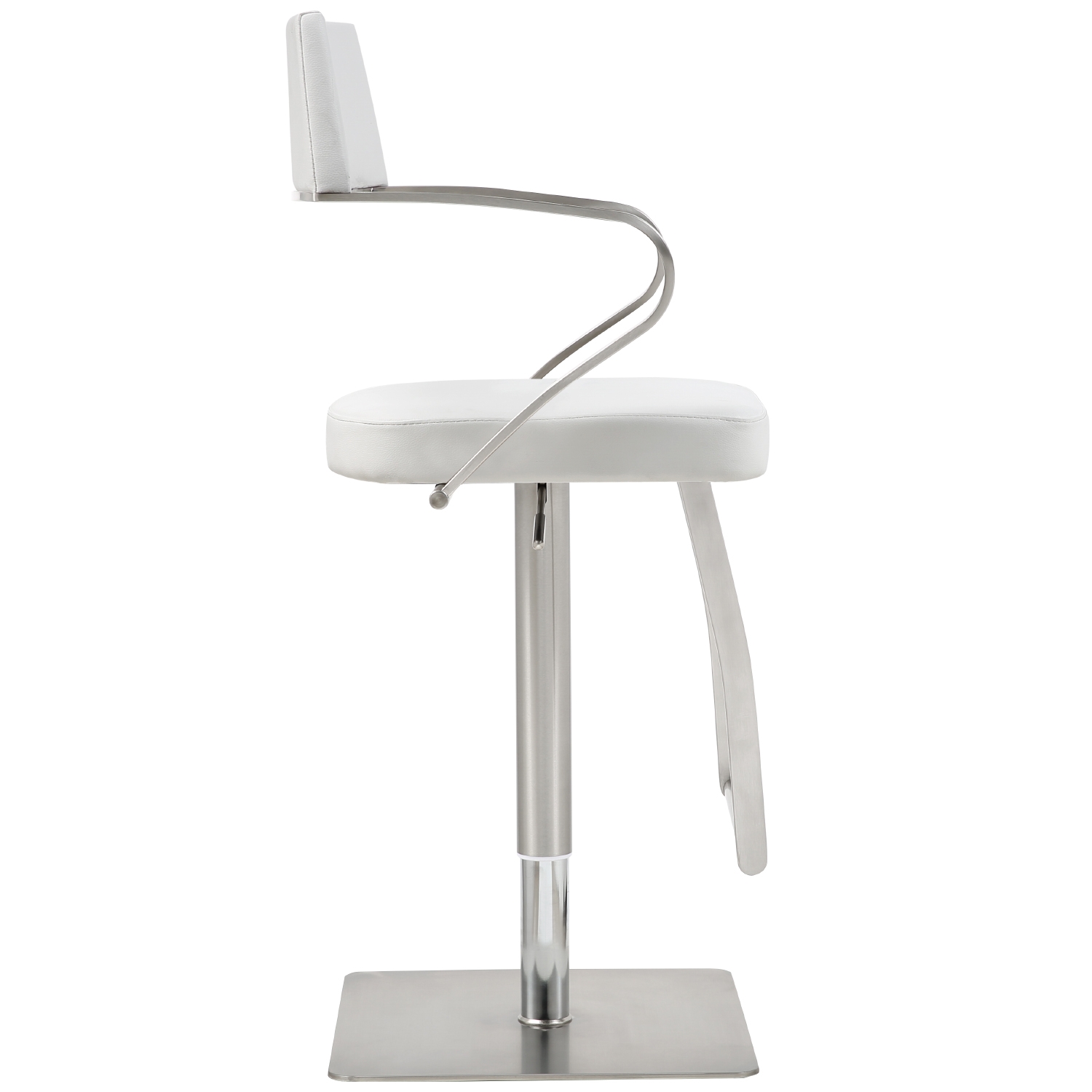 Zuri Adjustable Height Upholstered Barstool