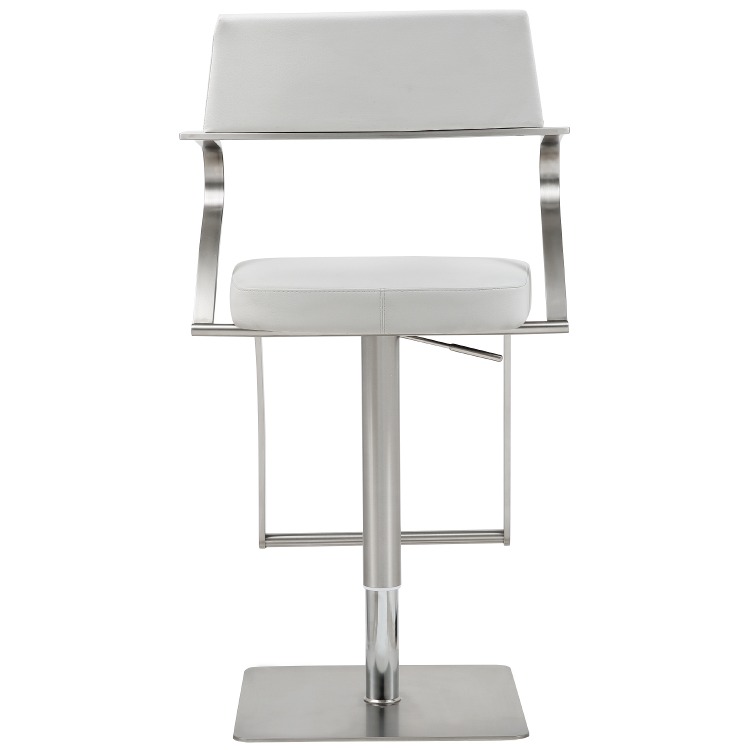 Zuri Adjustable Height Upholstered Barstool