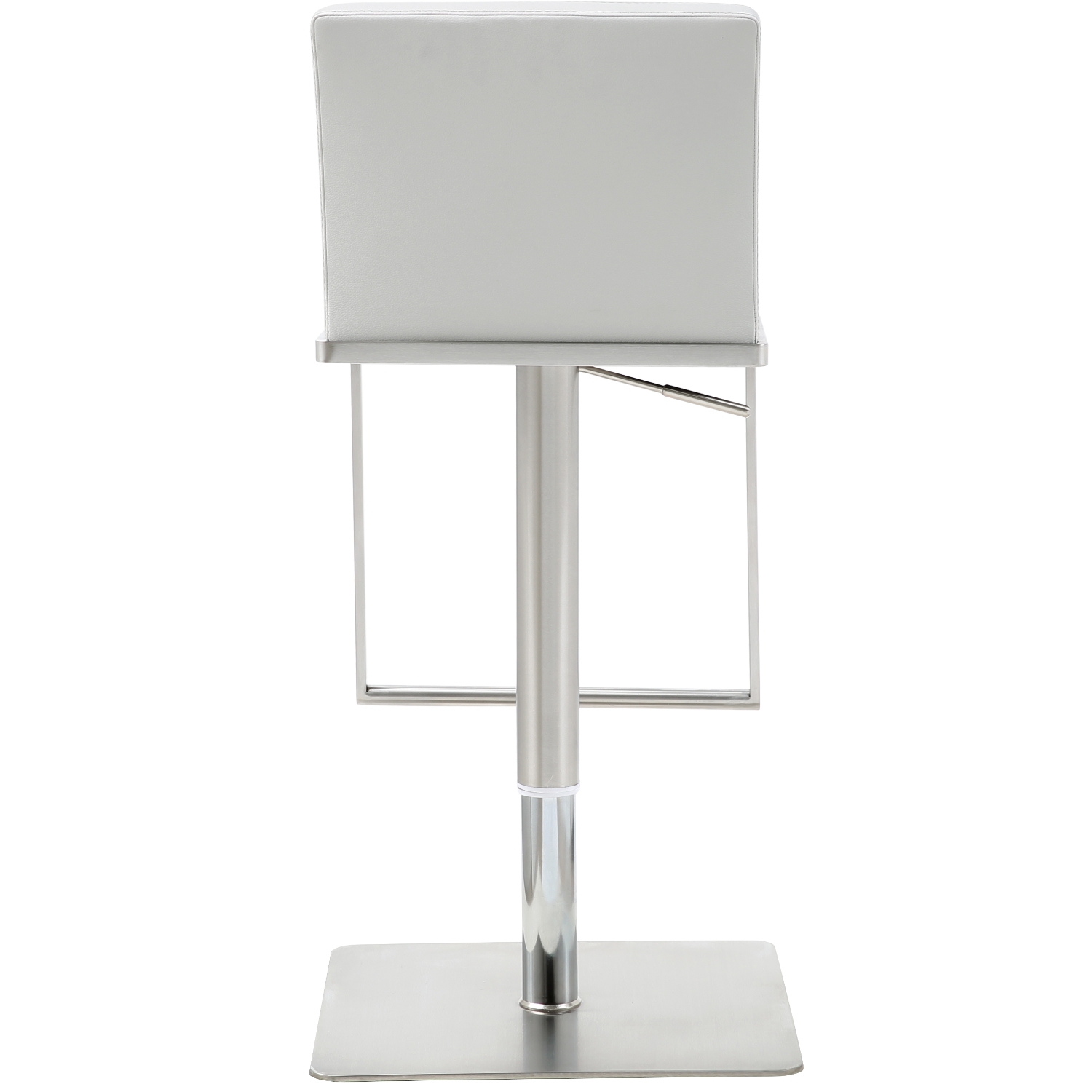Clay Adjustable Height Upholstered Barstool