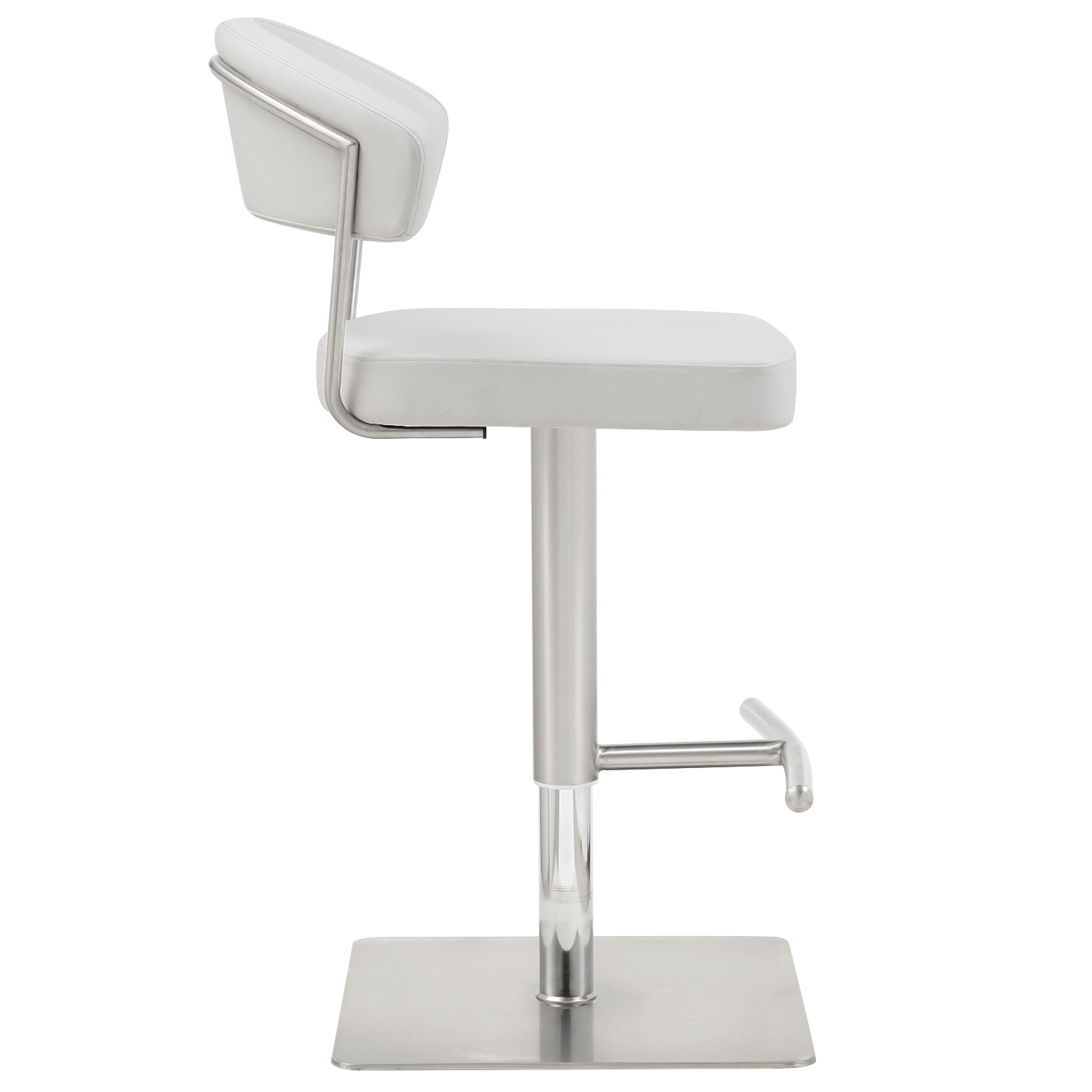 Maureen Adjustable Height Upholstered Barstool