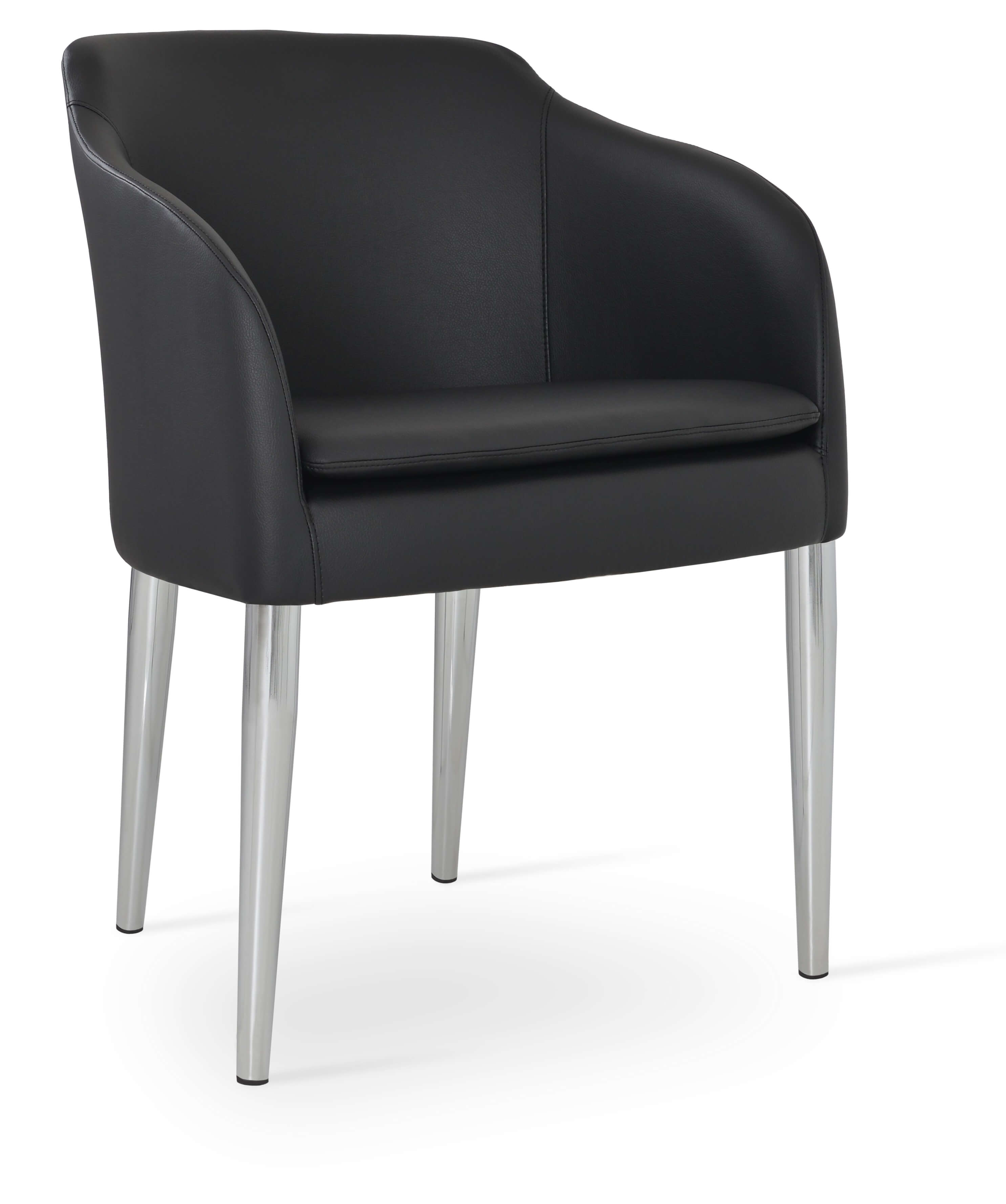Buca Dining Chair w/Metal Base