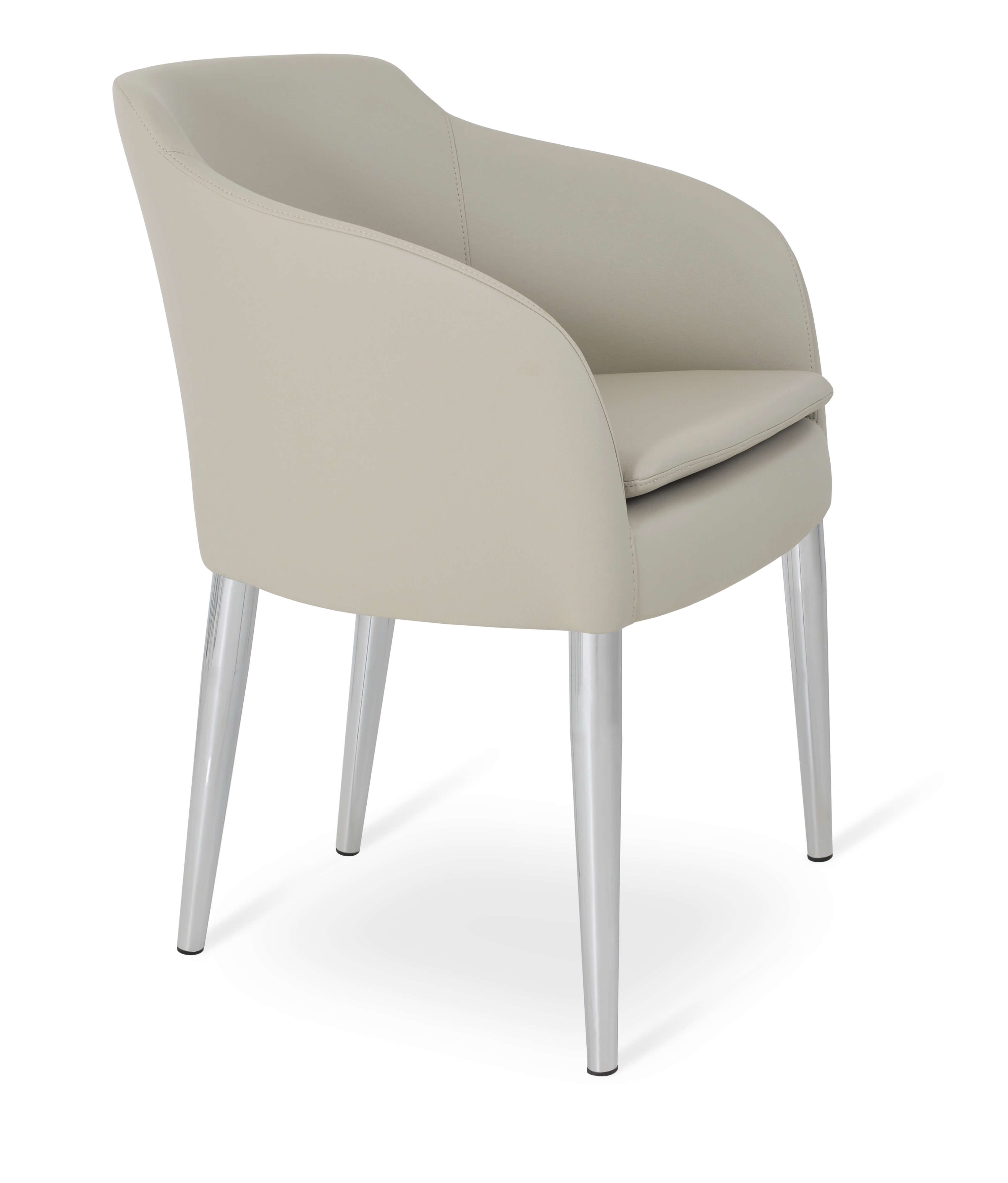 Buca Dining Chair w/Metal Base