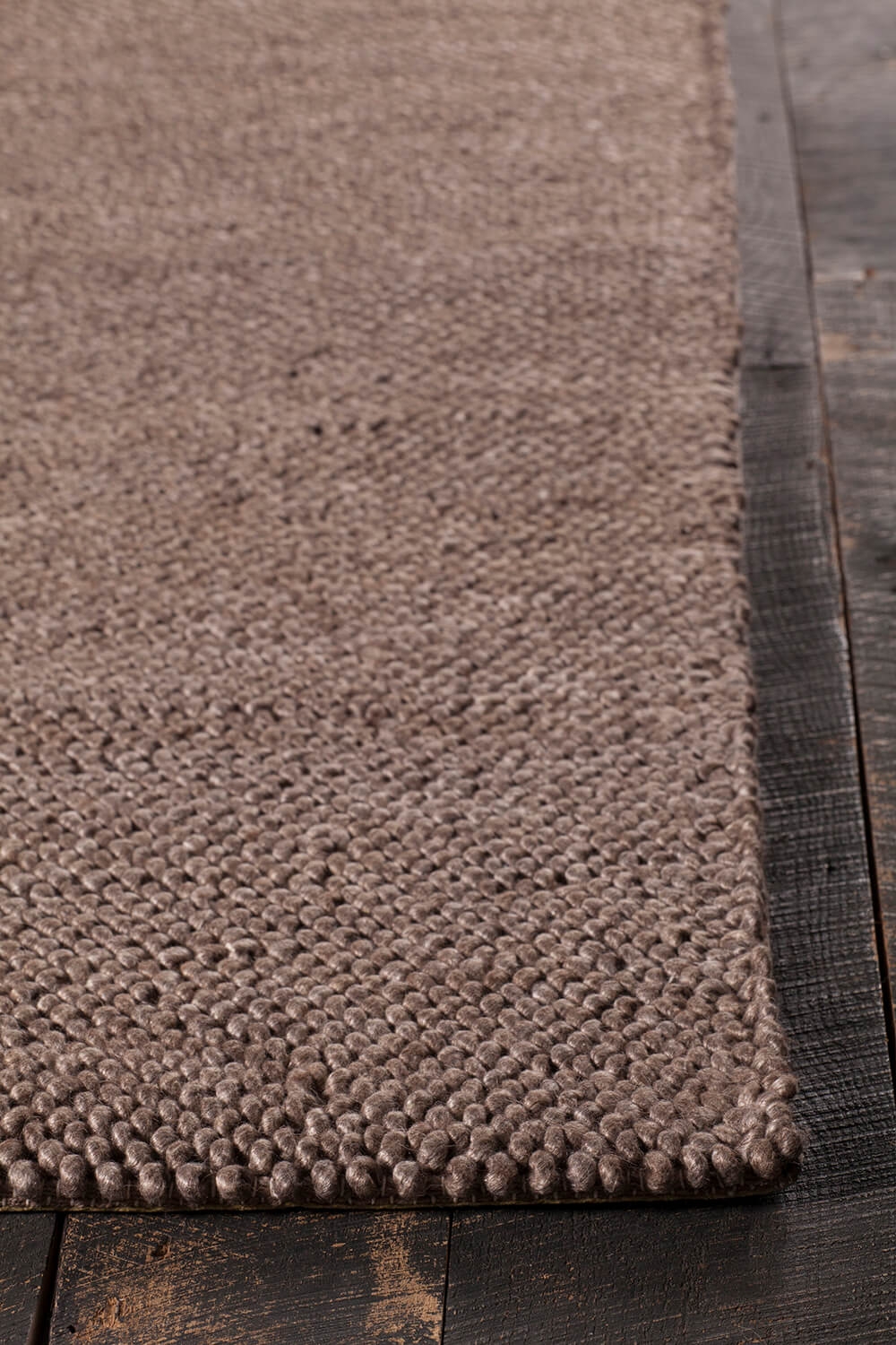 Burton Wool/Viscose Rectangular Hand-woven Rug