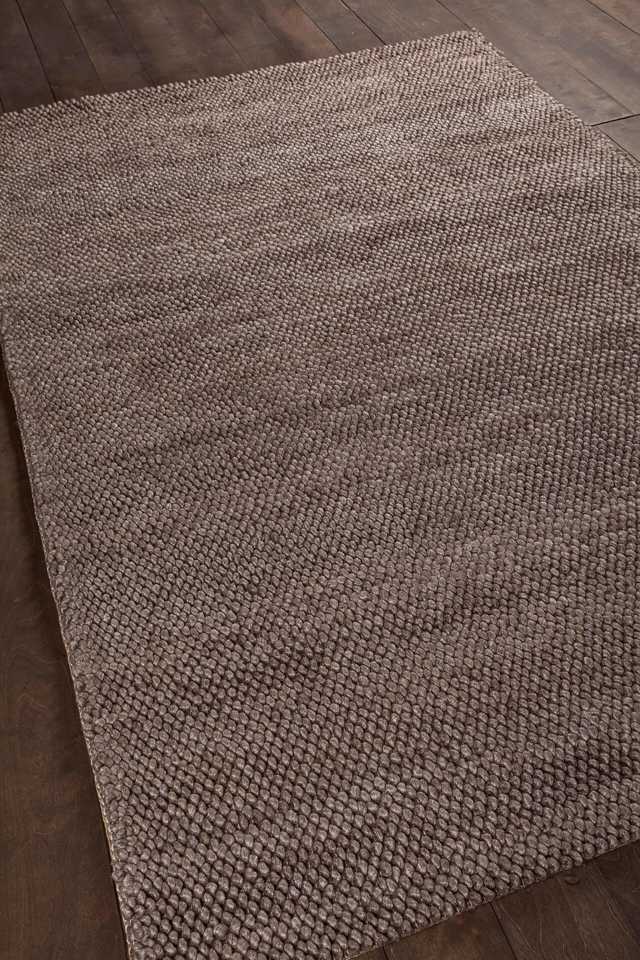 Burton Wool/Viscose Rectangular Hand-woven Rug