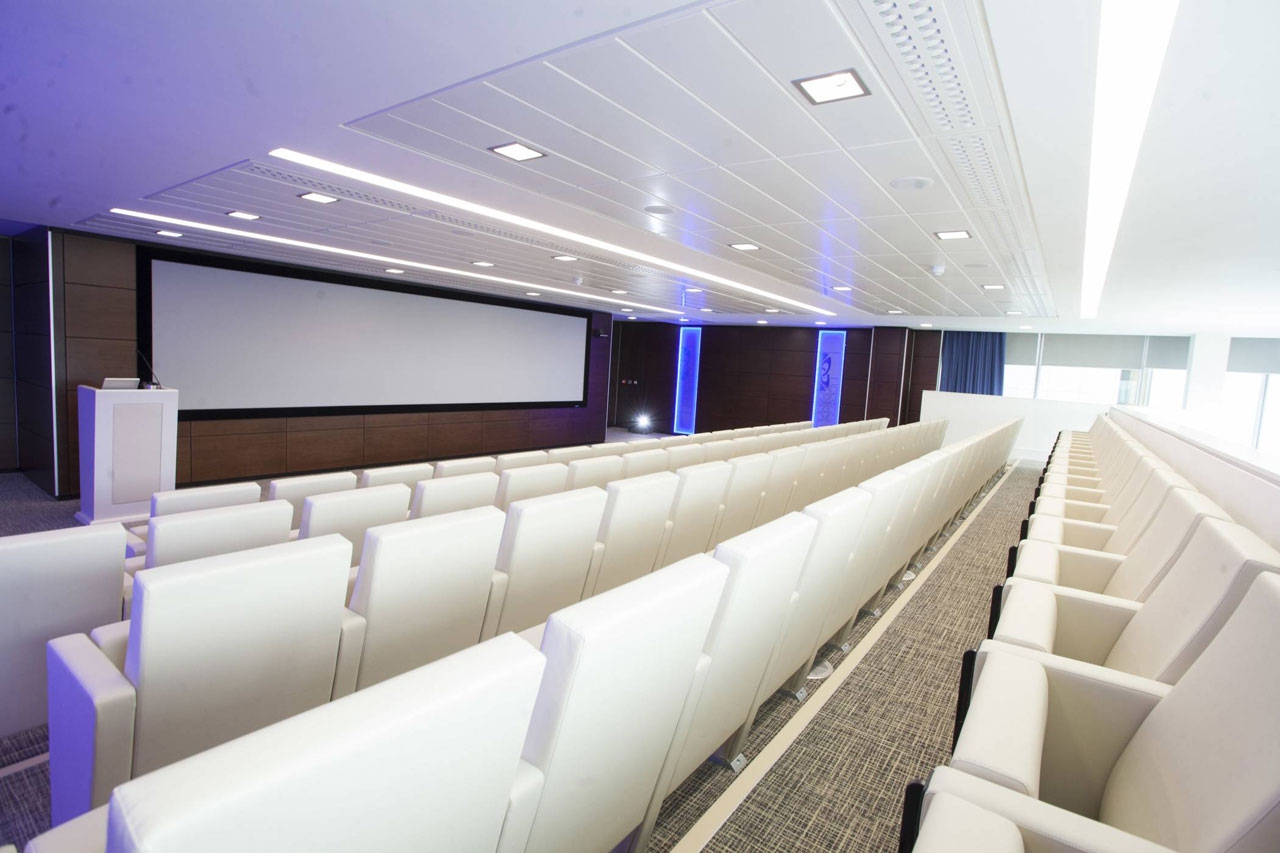 Actiu Audit 10 Side Feet Auditorium Seat