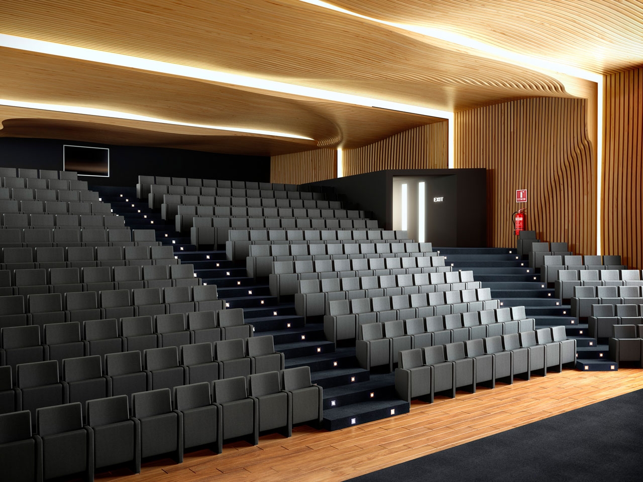 Audit Customizable Auditorium Seat