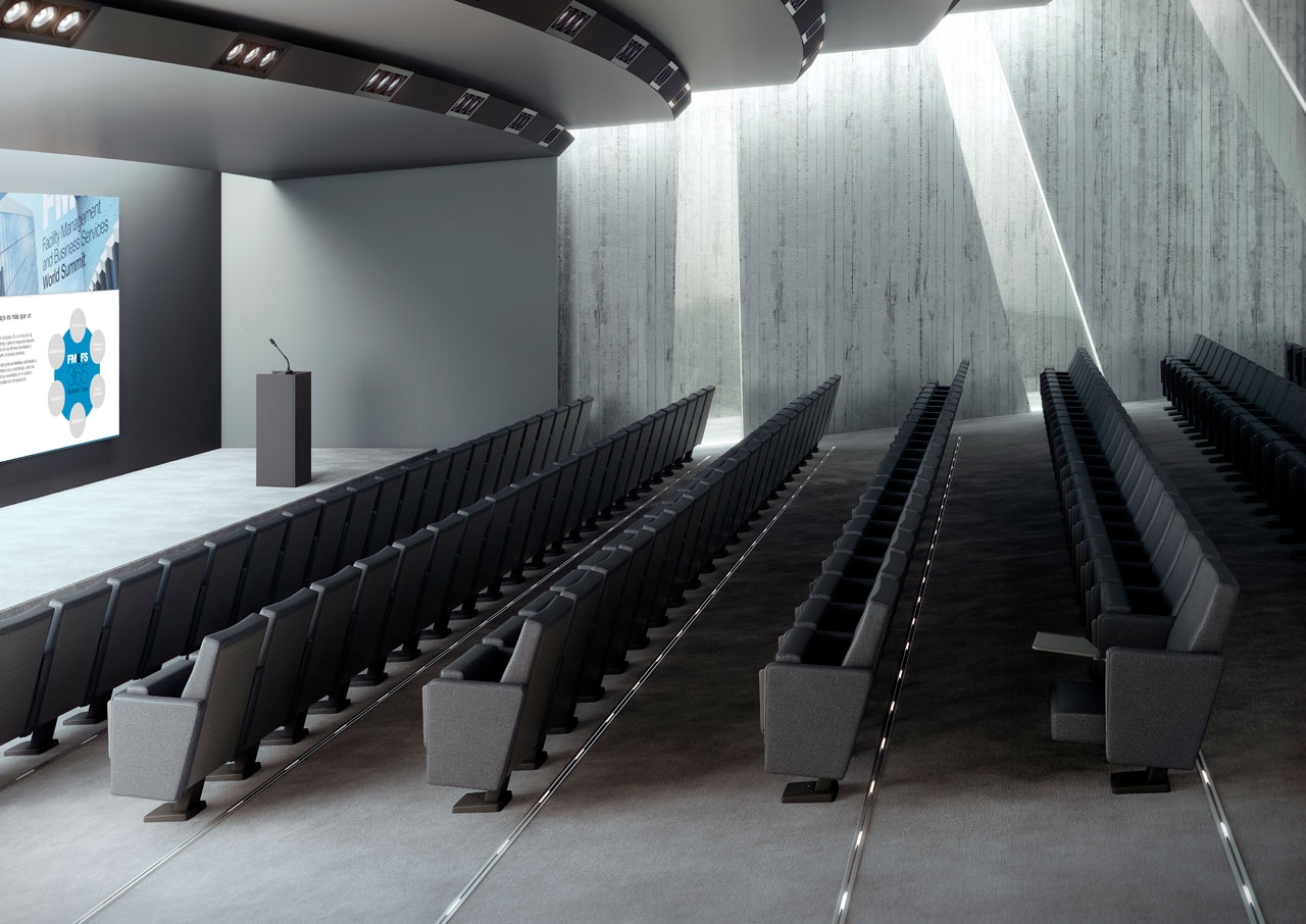 Audit 20 Central Pedestal Auditorium Seat