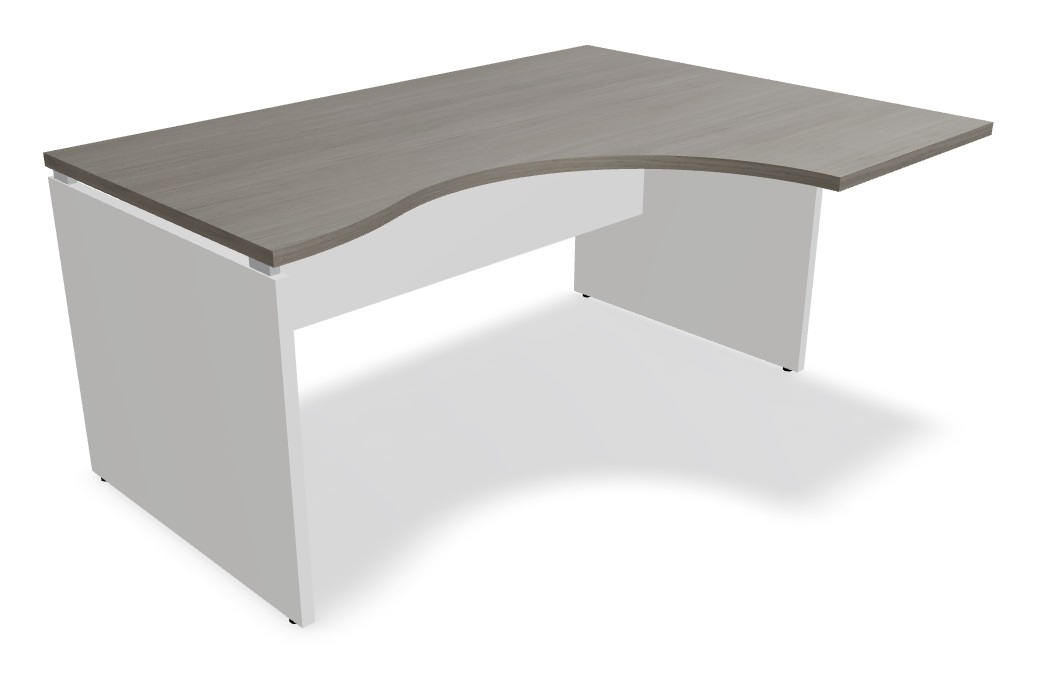 Ogi V Office Single Radial Desk