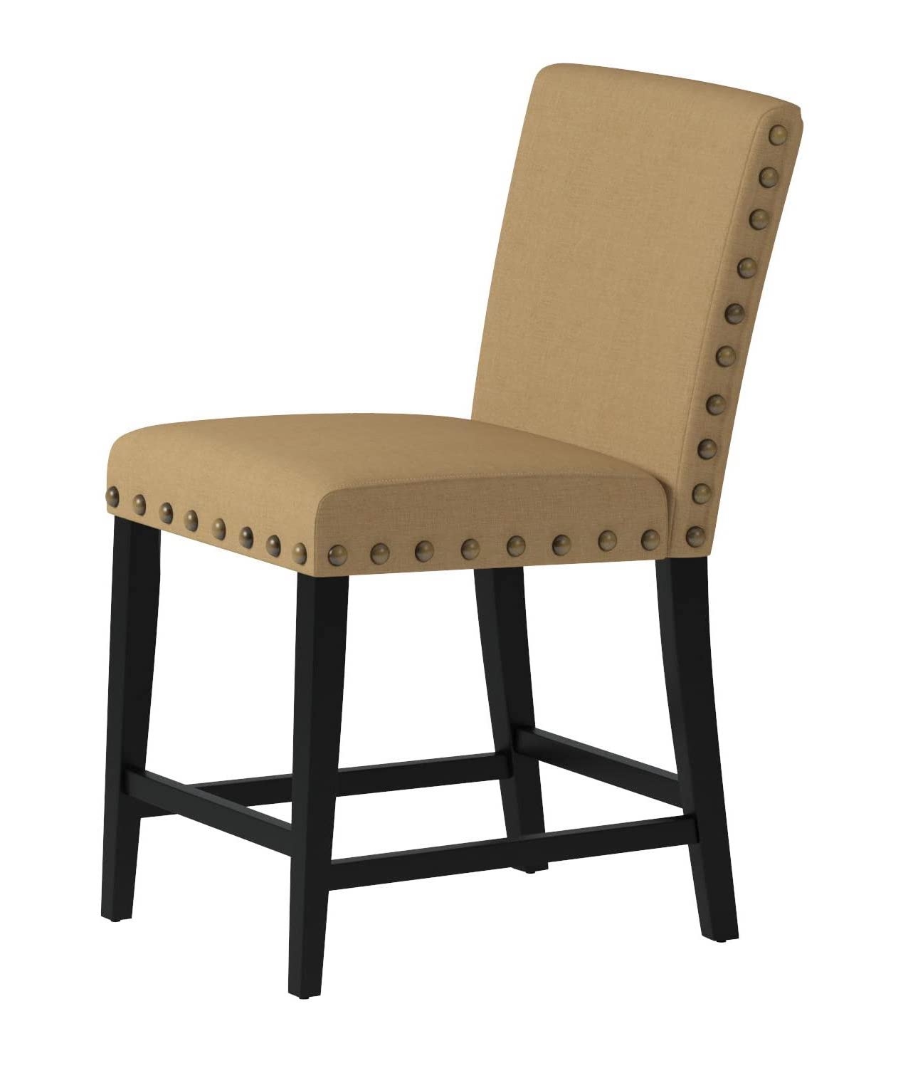 Byton Fabric/Wood Counter Chair
