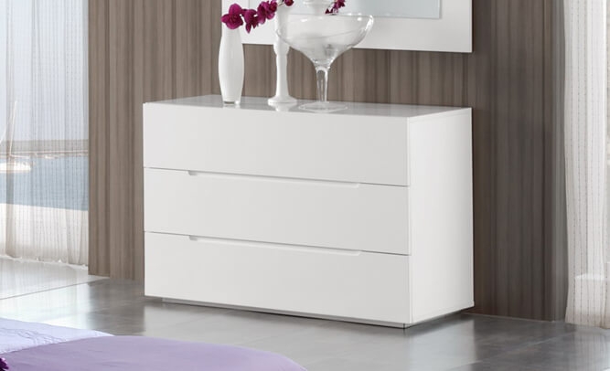 Veronica Fabric Storage Platform Bedroom Set