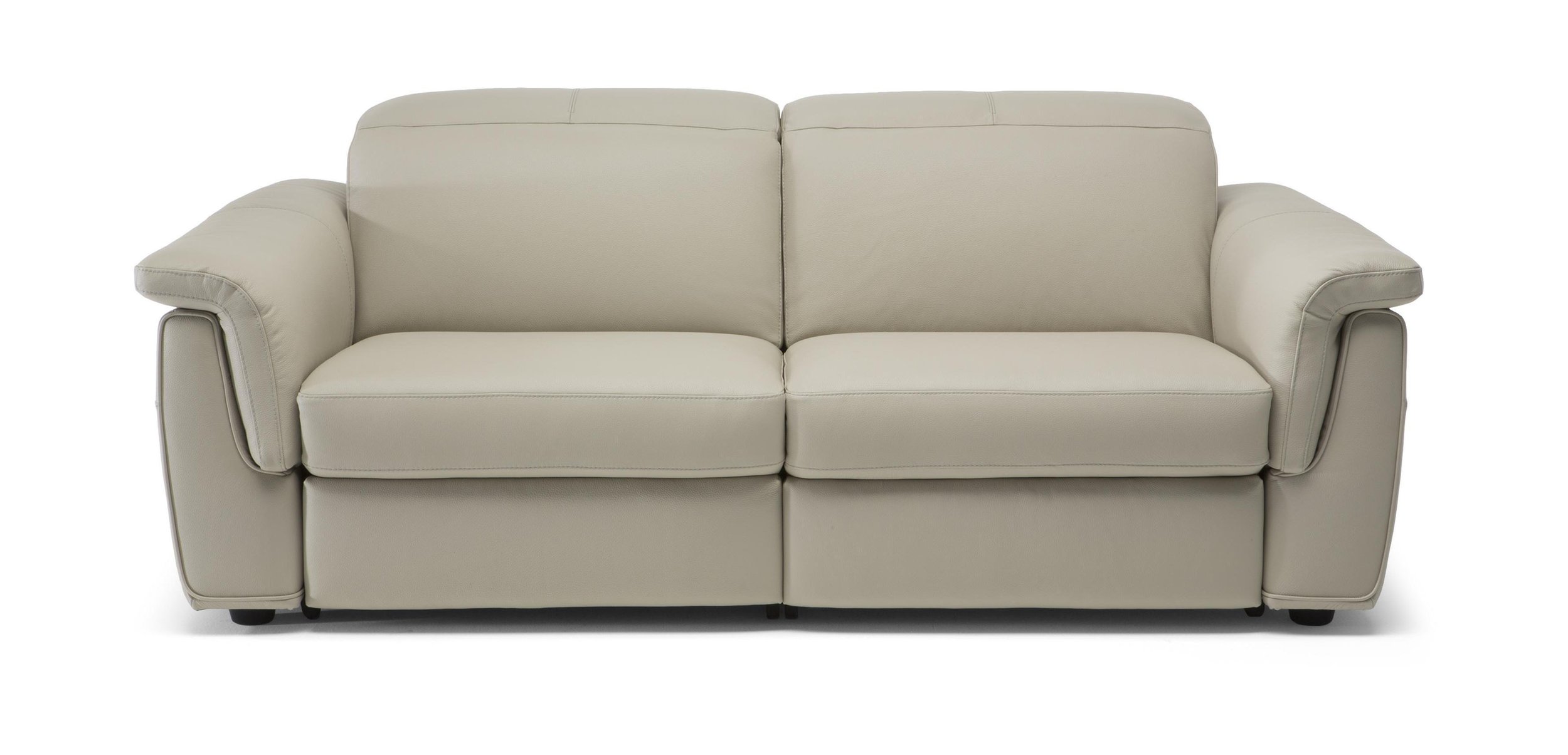 Curioso Fabric/Leather Power Reclining Loveseat