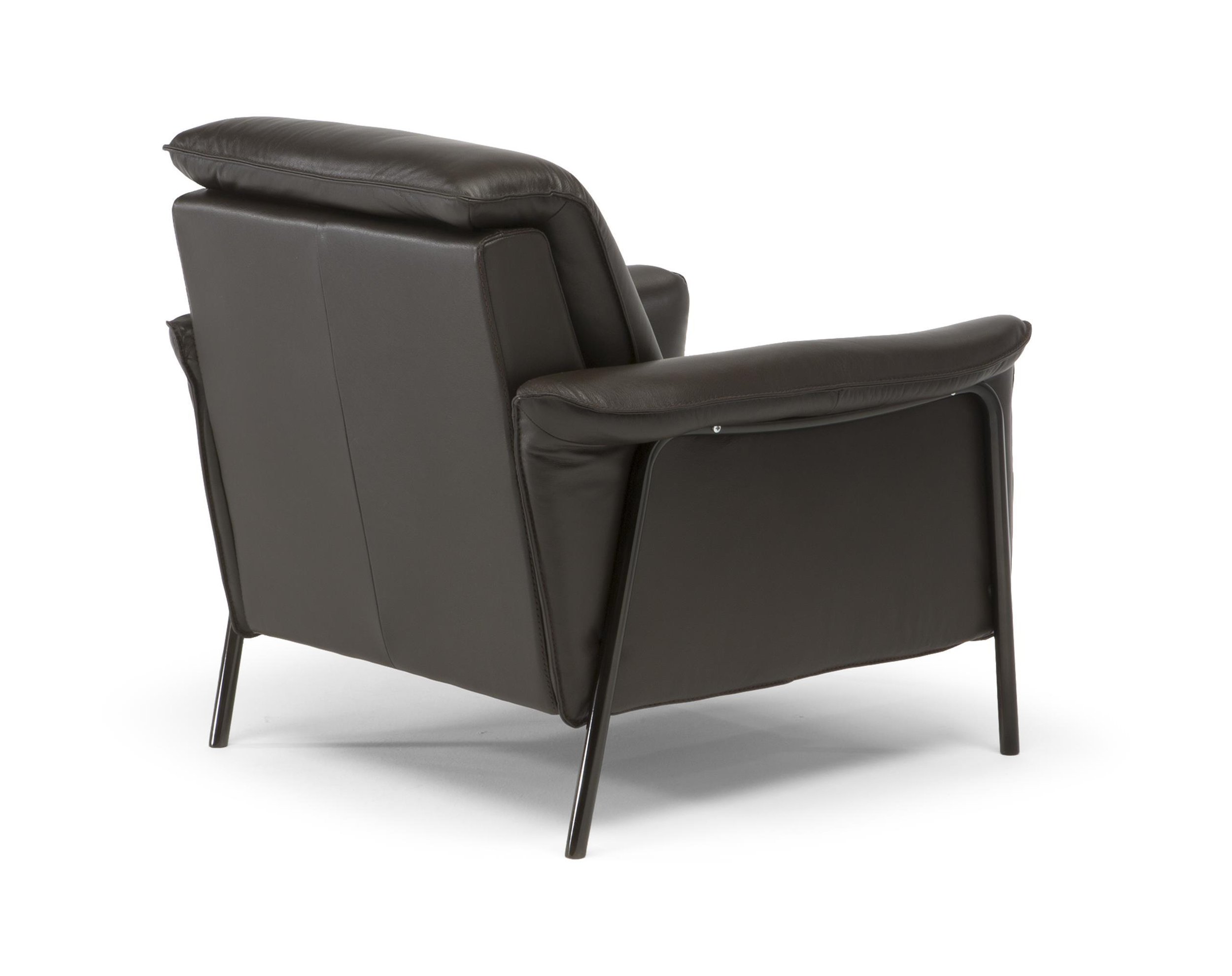 Amabile Fabric/Leather Armchair