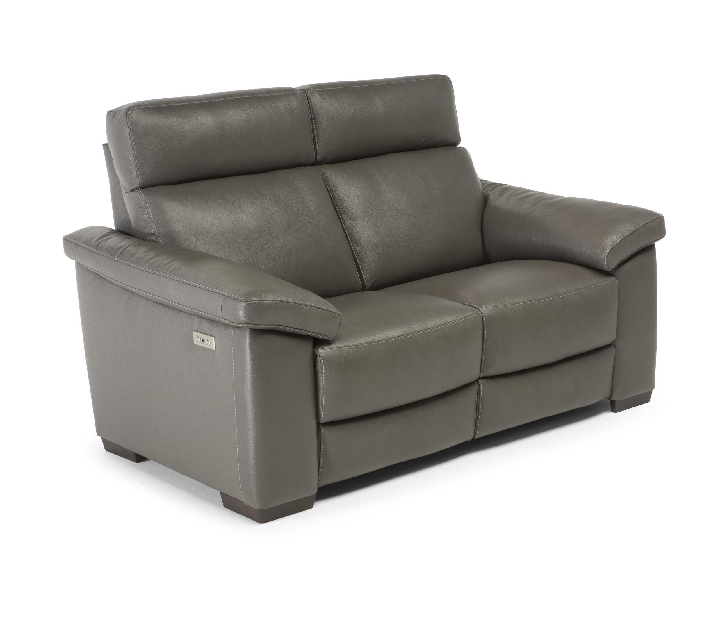 Estremo Leather Power Reclining Loveseat