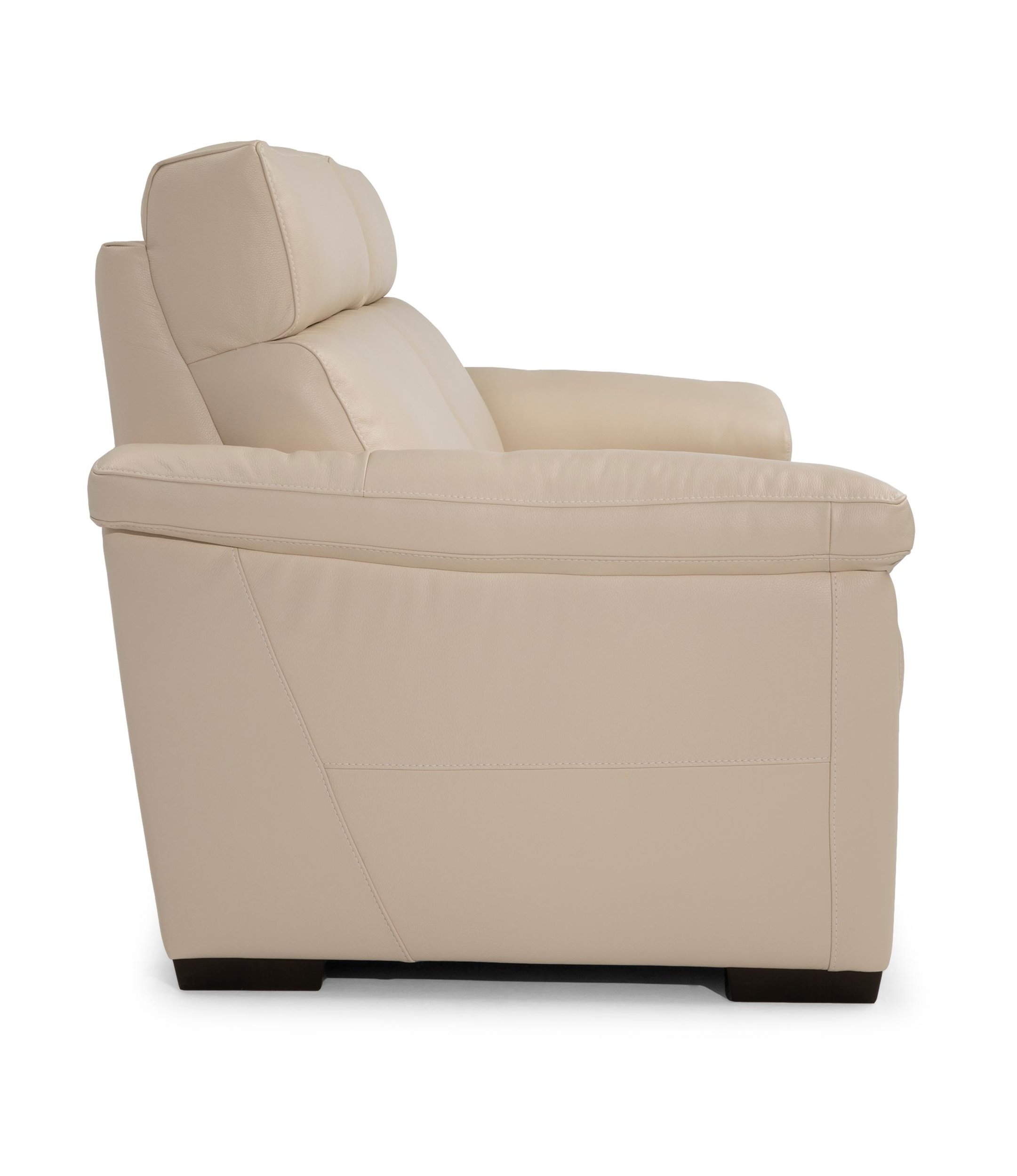 Estremo Fabric/Leather 2 Seater Sofa