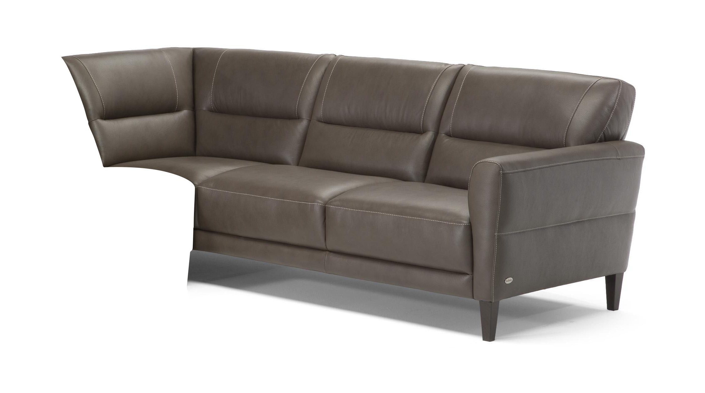 Indimenticabile Leather 3 Seater w/ Corner & 1 Arm