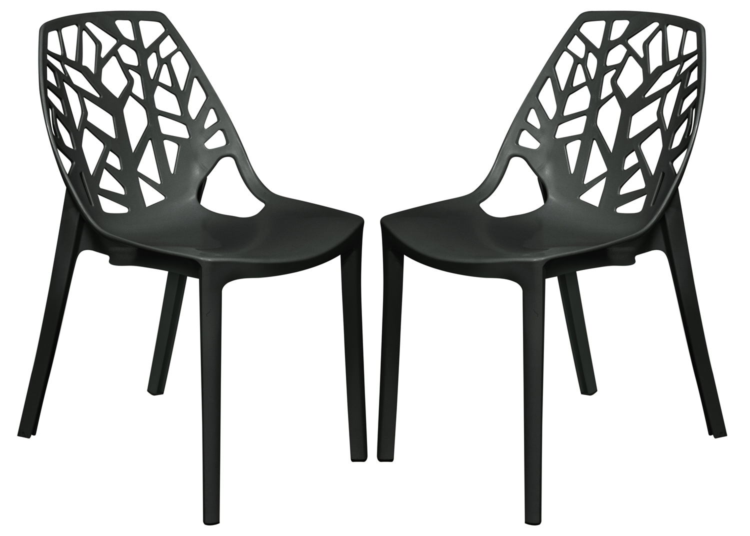 Cornelia Plastic Dining Chair (Set of 4)