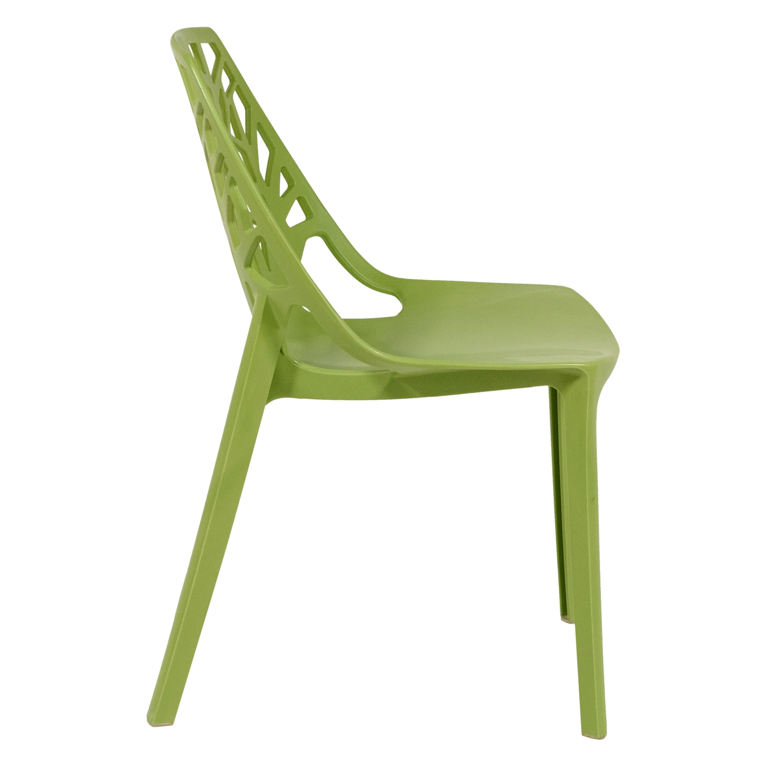 Cornelia Plastic Dining Chair (Set of 4)