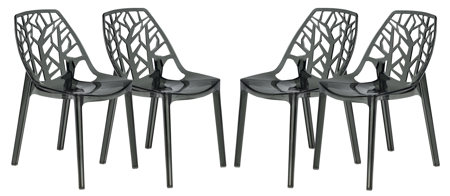 Cornelia Plastic Dining Chair (Set of 4)