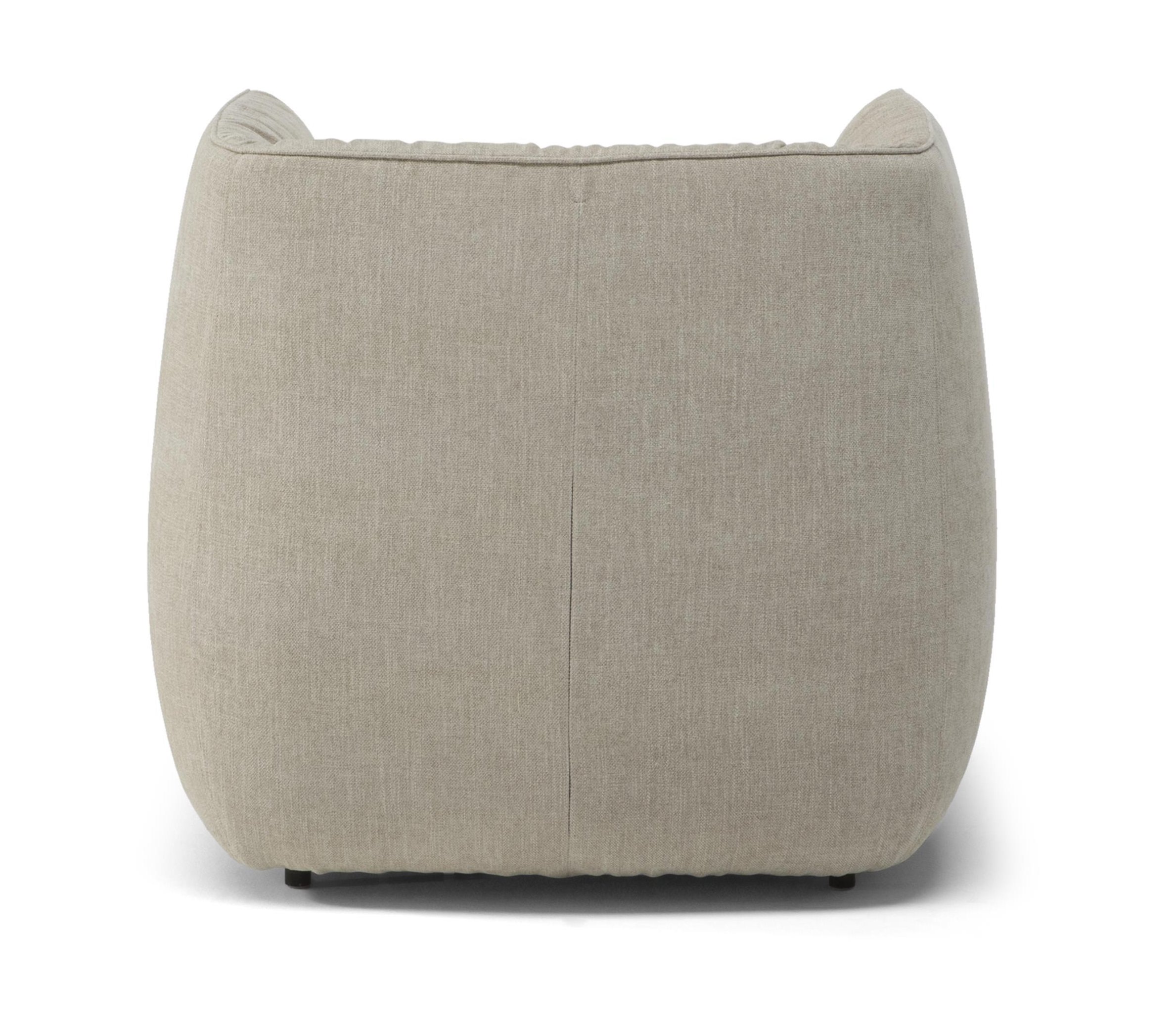 Wally Fabric/Leather Accent Armchair
