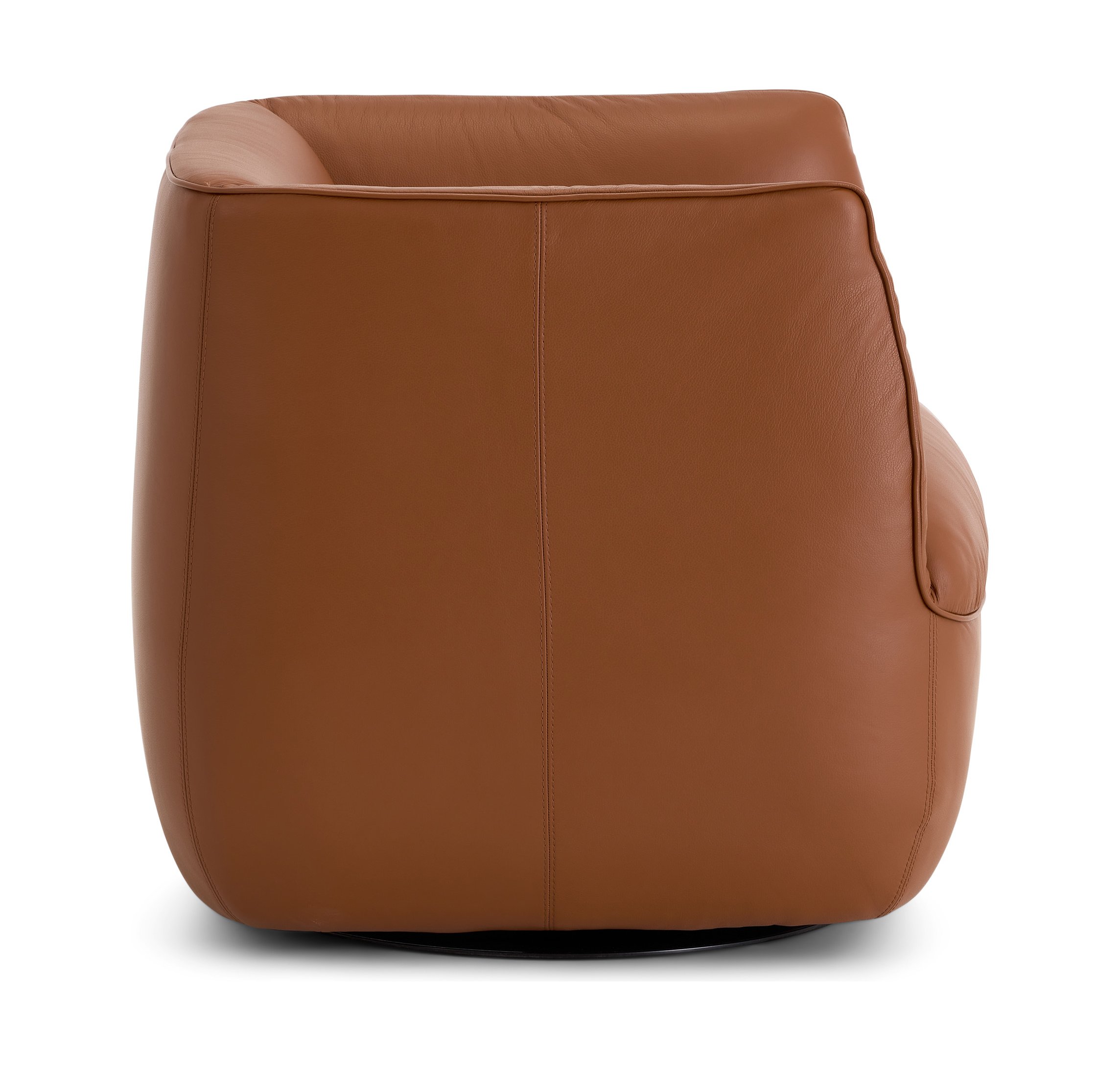 Wally Fabric/Leather Swivel Chair