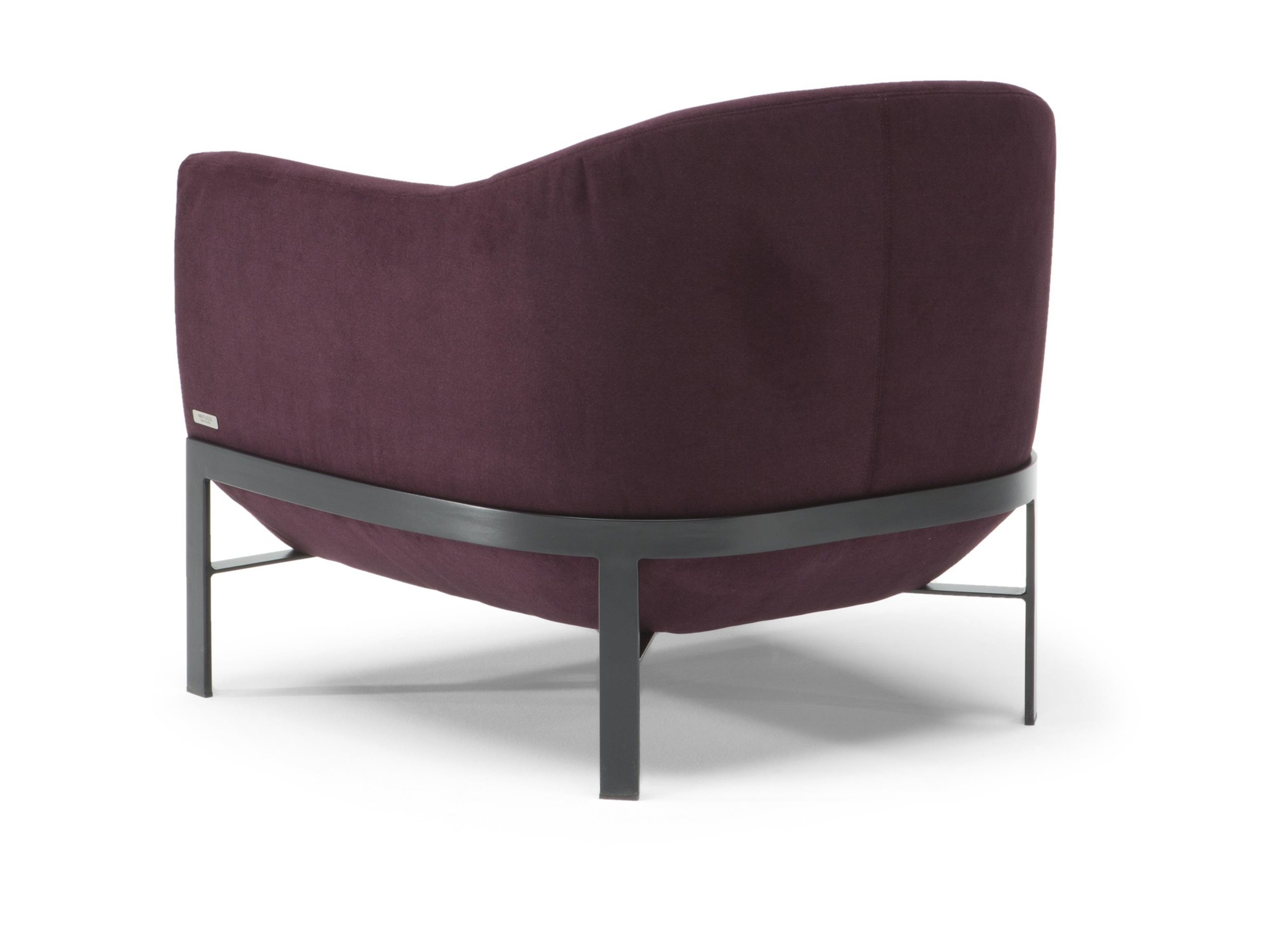 Poli Fabric/Leather Armchair