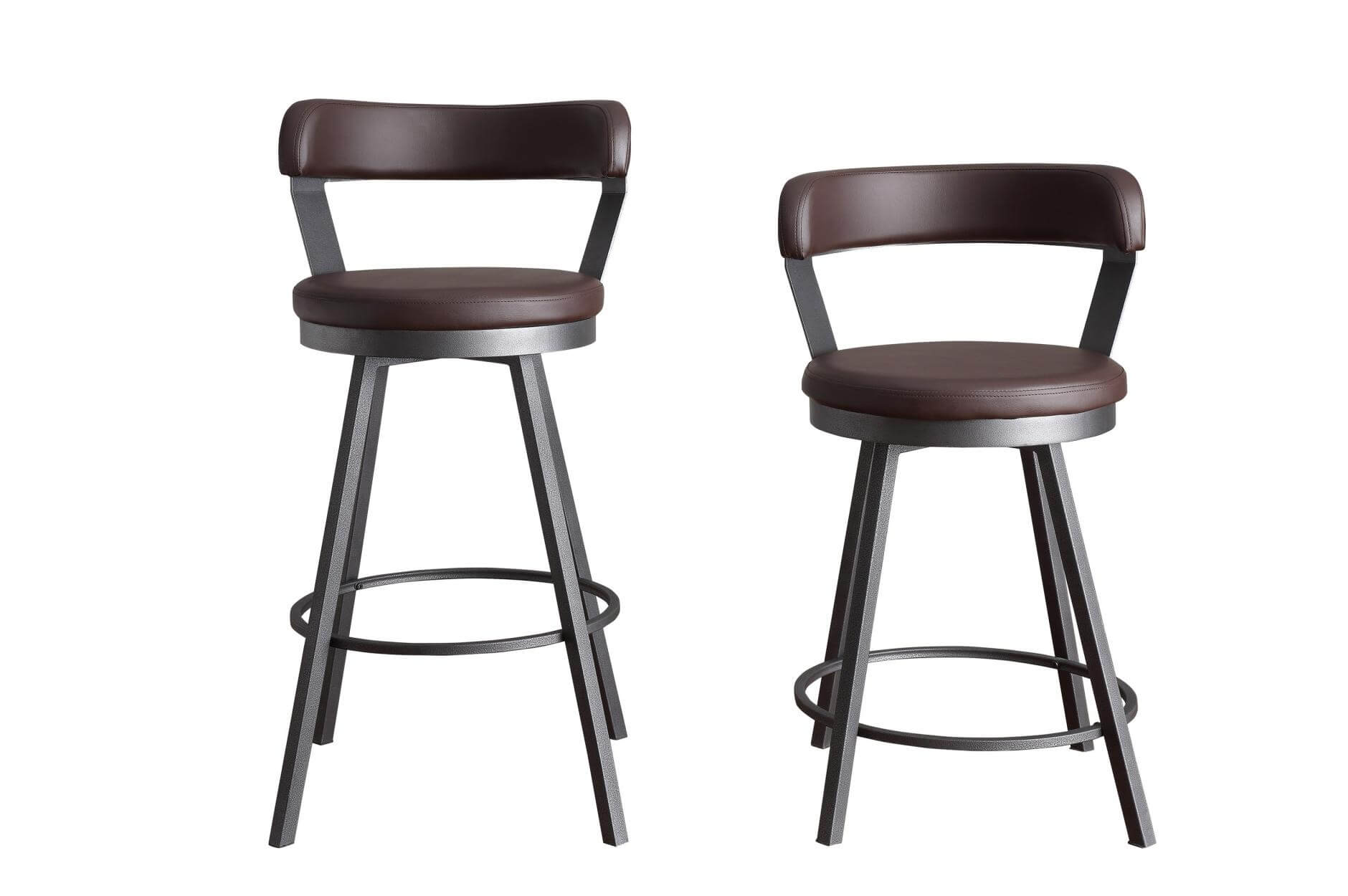 Appert Industrial Swivel Counter Height Chair by Homelegance