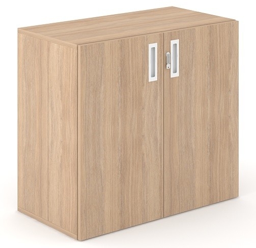 Choice 2H Office Cabinet w/Lock & 2 Doors, Width 31.4"
