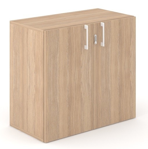 Choice 2H Office Cabinet w/Lock & 2 Doors, Width 31.4"