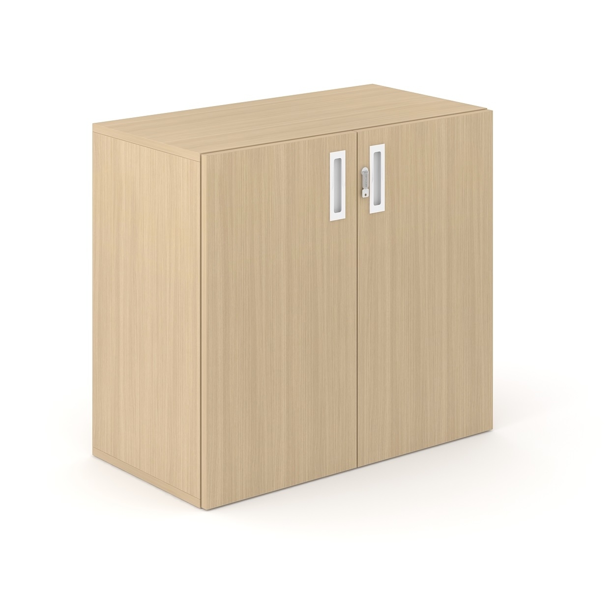 Choice 2H Office Cabinet w/Lock & Shelf & 2 Doors, Width 31.4"