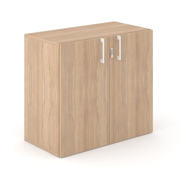 Choice 2H Office Cabinet w/Lock & Shelf & 2 Doors, Width 31.4"