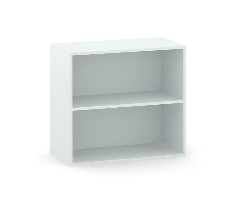 Choice 2H Office Bookcase w/Fixed Shelf