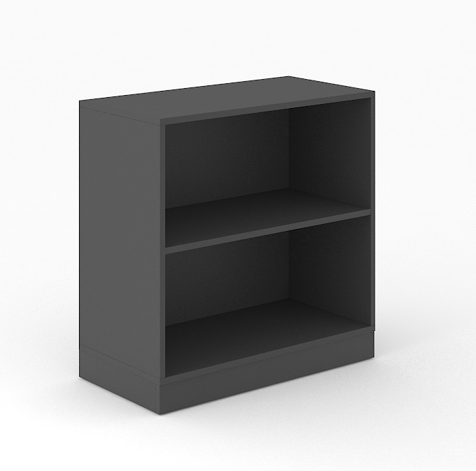 Choice 2H Office Bookcase w/Fixed Shelf