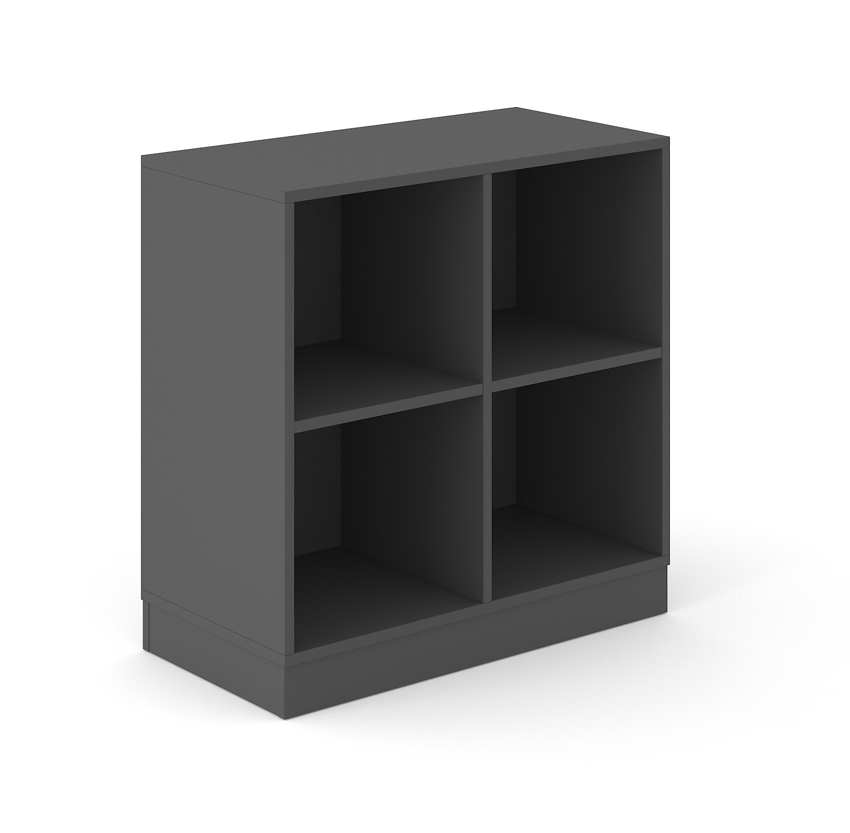 Choice 2H Office Bookcase w/2 Shelves