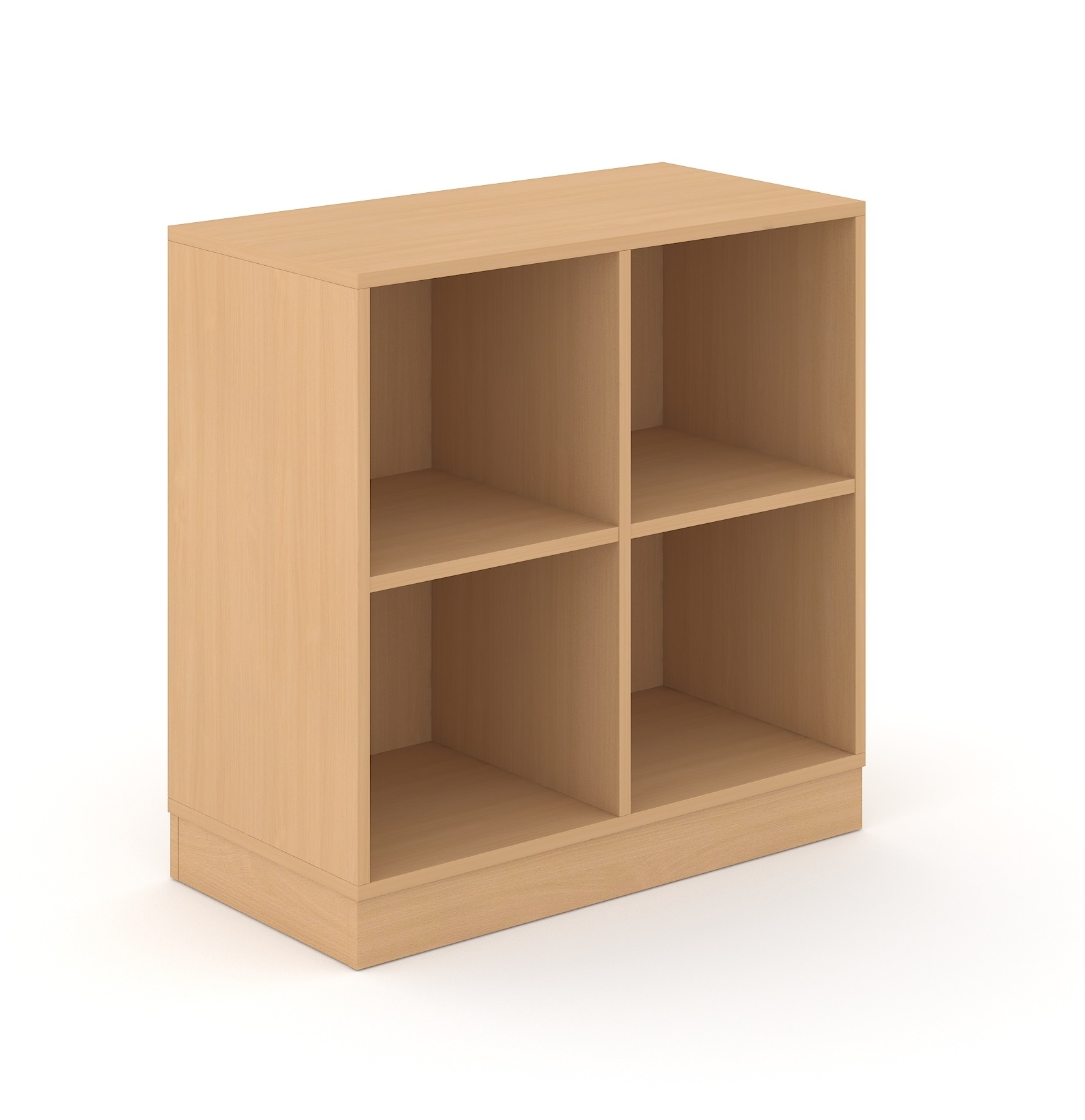 Choice 2H Office Bookcase w/2 Shelves