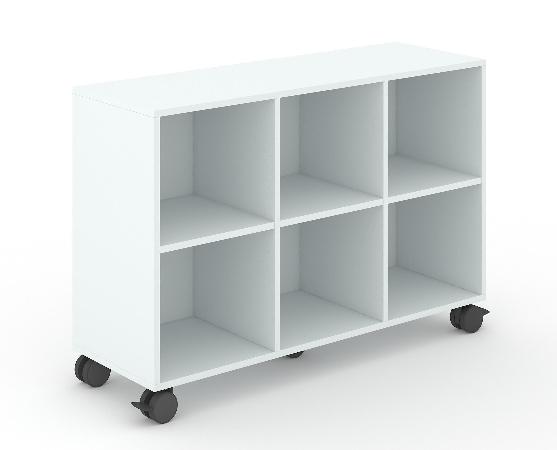 Choice 2H Office Bookcase w/3 Shelves