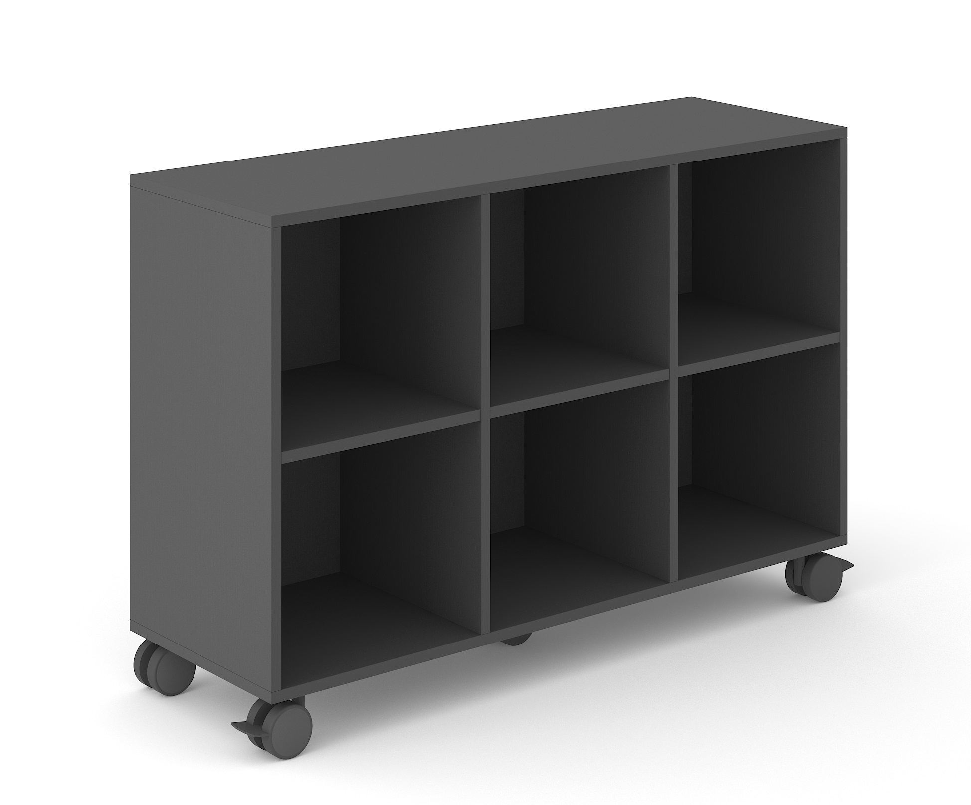 Choice 2H Office Bookcase w/3 Shelves