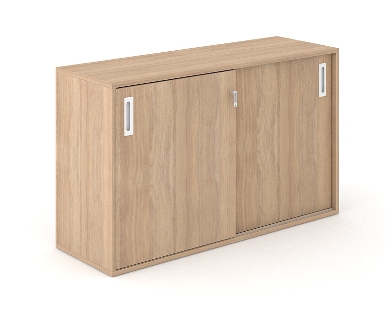 Choice 2H Office Cabinet w/2 Sliding Doors, Width 47.2"