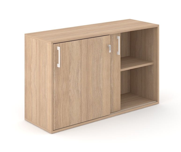 Choice 2H Office Cabinet w/2 Sliding Doors, Width 47.2"