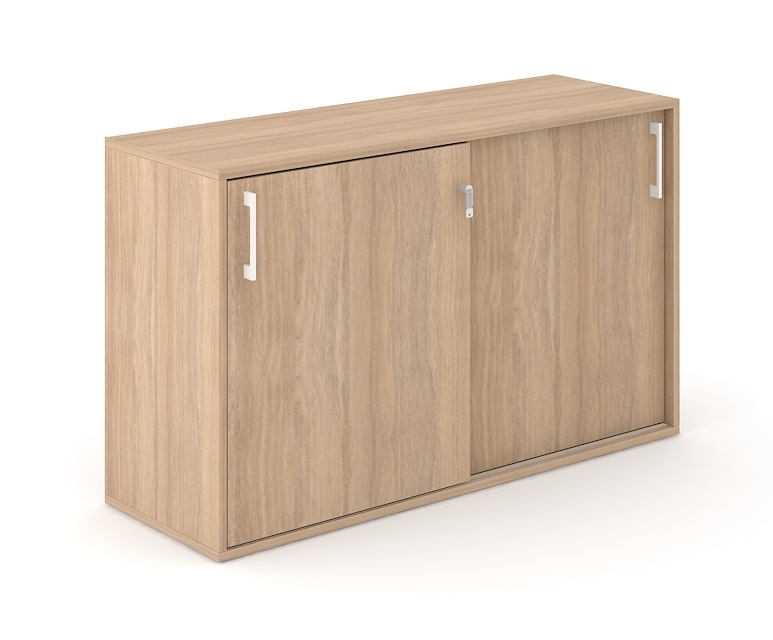 Choice 2H Office Cabinet w/2 Sliding Doors, Width 47.2"