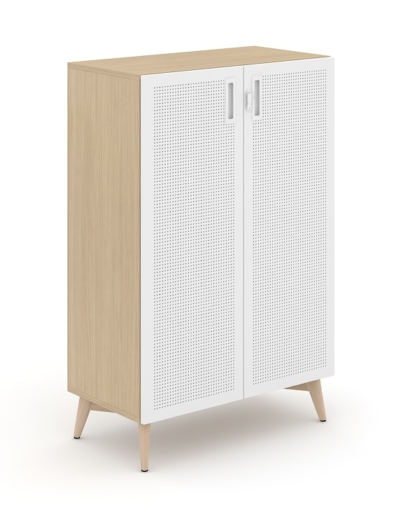 Choice 3H Office Cabinet w/Lock & Acoustic Doors