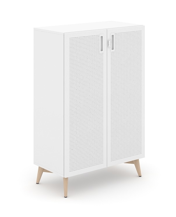 Choice 3H Office Cabinet w/Lock & Acoustic Doors