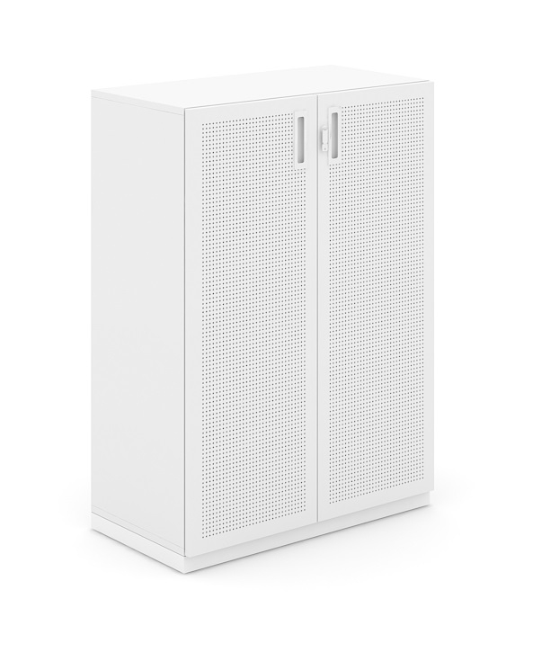 Choice 3H Office Cabinet w/Lock & Acoustic Doors