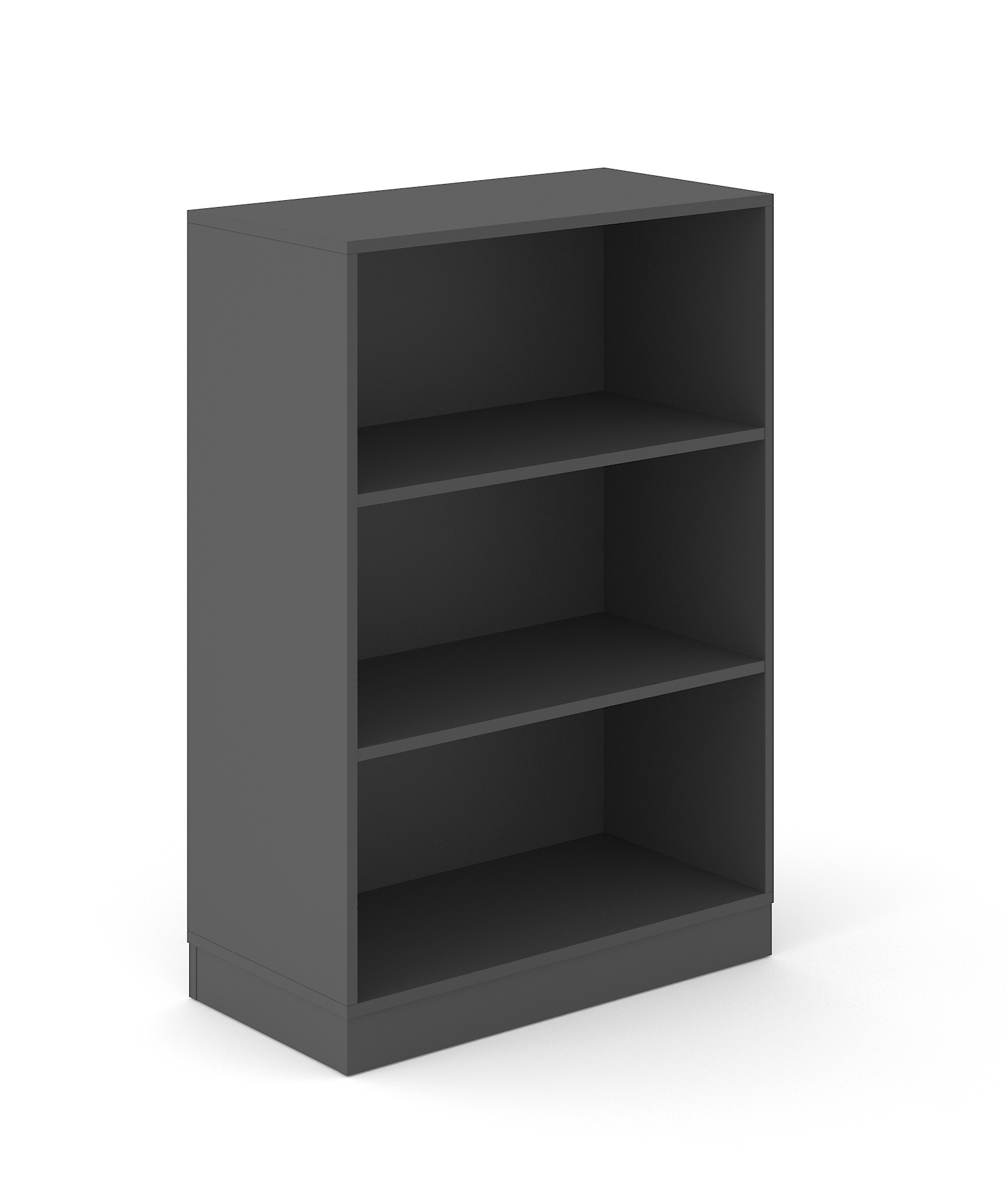Choice 3H Office Bookcase w/2 Fixed Shelves