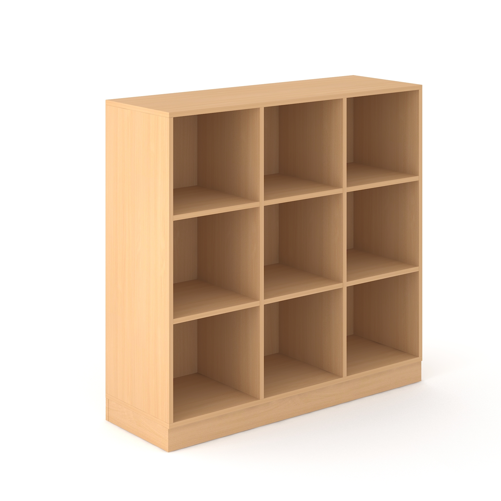 Choice 3H Office Bookcase w/6 Shelves