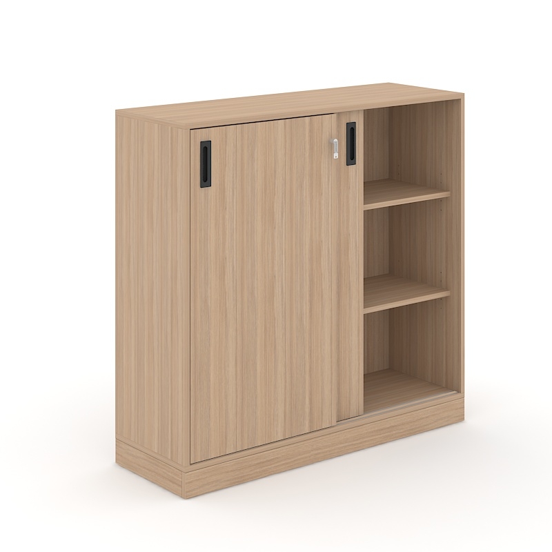 Choice 3H Office Cabinet w/Sliding Doors, Width 47.2"