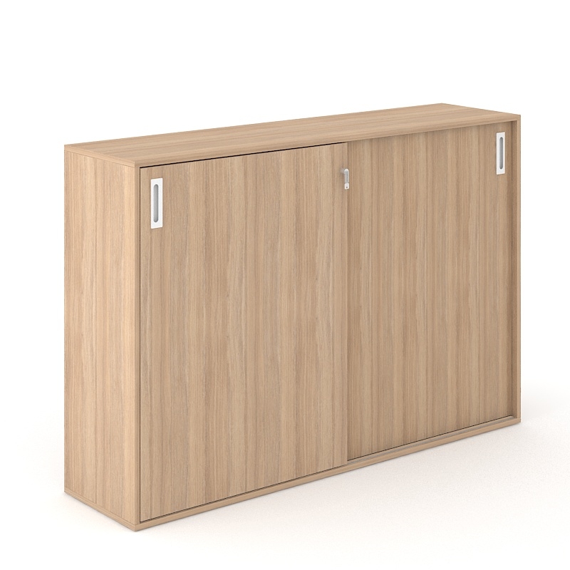 Choice 3H Office Cabinet w/Sliding Doors, Width 62.9"